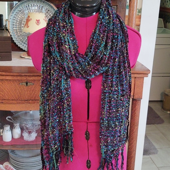 Bundle of Sequin Embellished and Infinity Scarves - Picture 2 of 11
